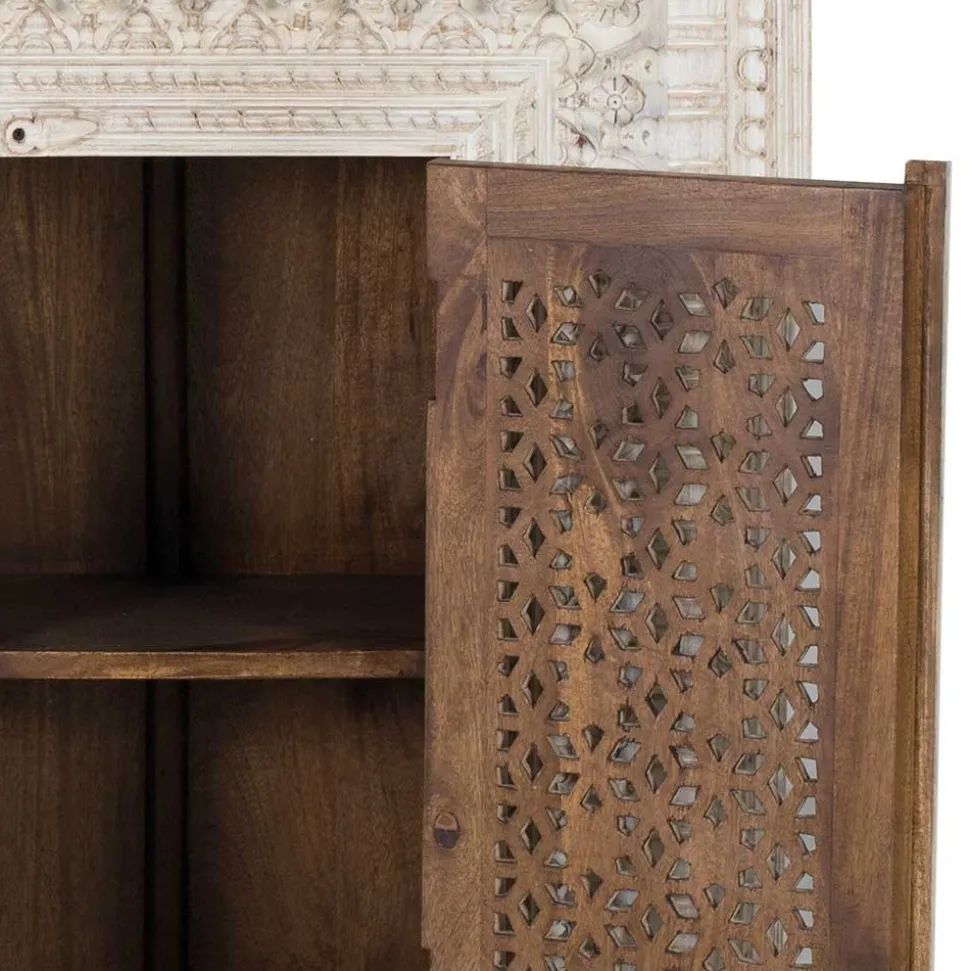 Orient Style Anrichte aus Mangoholz White Wash - Capo