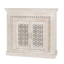 Orient Style Kommode aus Mangoholz White Wash - Capo