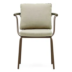 Outdoor Armlehnstühle in Braun - Ragusca (4er Set)