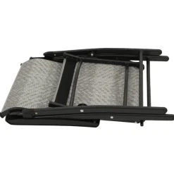 Outdoor Klappsessel in Grau und Schwarz - Troketta