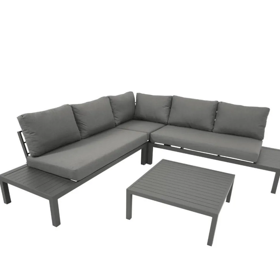Outdoor Lounge Ecksofa mit Tisch - Stramo (vierteilig)