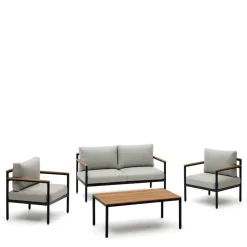 Outdoor Lounge Möbel Set - Daostan (vierteilig)