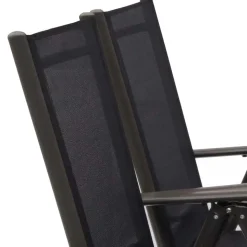 Outdoor Sitzgruppe mit Glastisch - Franatico (siebenteilig)