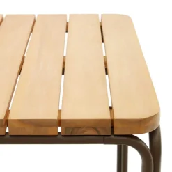 Outdoor Stehtisch aus braunem Metall - Ragusca