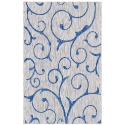 Outdoor Webteppich aus PP mit Ornamentmotiv - Elsaro