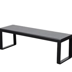 Outdoorbank ohne Lehne mit zwei Sitzplätzen - Contrasta