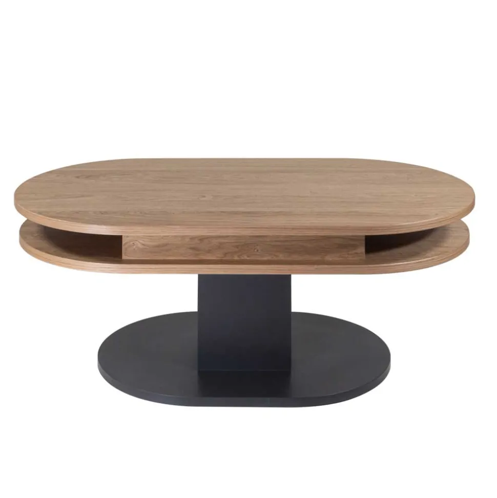 Ovaler Couchtisch höhenverstellbar - Padmas