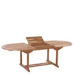 Ovaler Gartentisch verlängerbar - Klahuma I