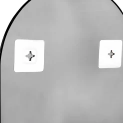 Ovaler Hängespiegel in Schwarz - Rema