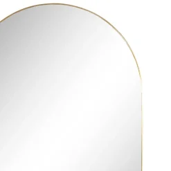 Ovaler Spiegel in Messingfarben - Gesdana