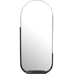 Ovaler Spiegel mit Ablage - Dorcamido