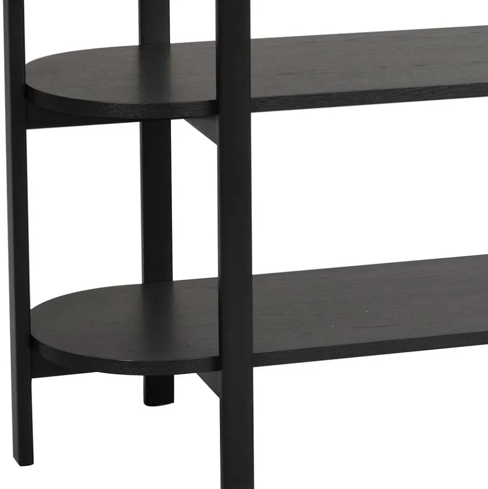 Ovales Standregal im Skandi Design - Pamban