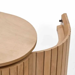 Ovales TV Board 200x55x43 cm - Ilvenda