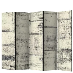 Paravent bedruckt in Betonoptik - Whites