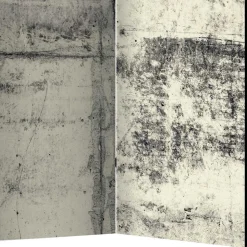 Paravent bedruckt in Betonoptik - Whites