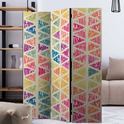 Paravent in Bunt bedruckt - Exeta