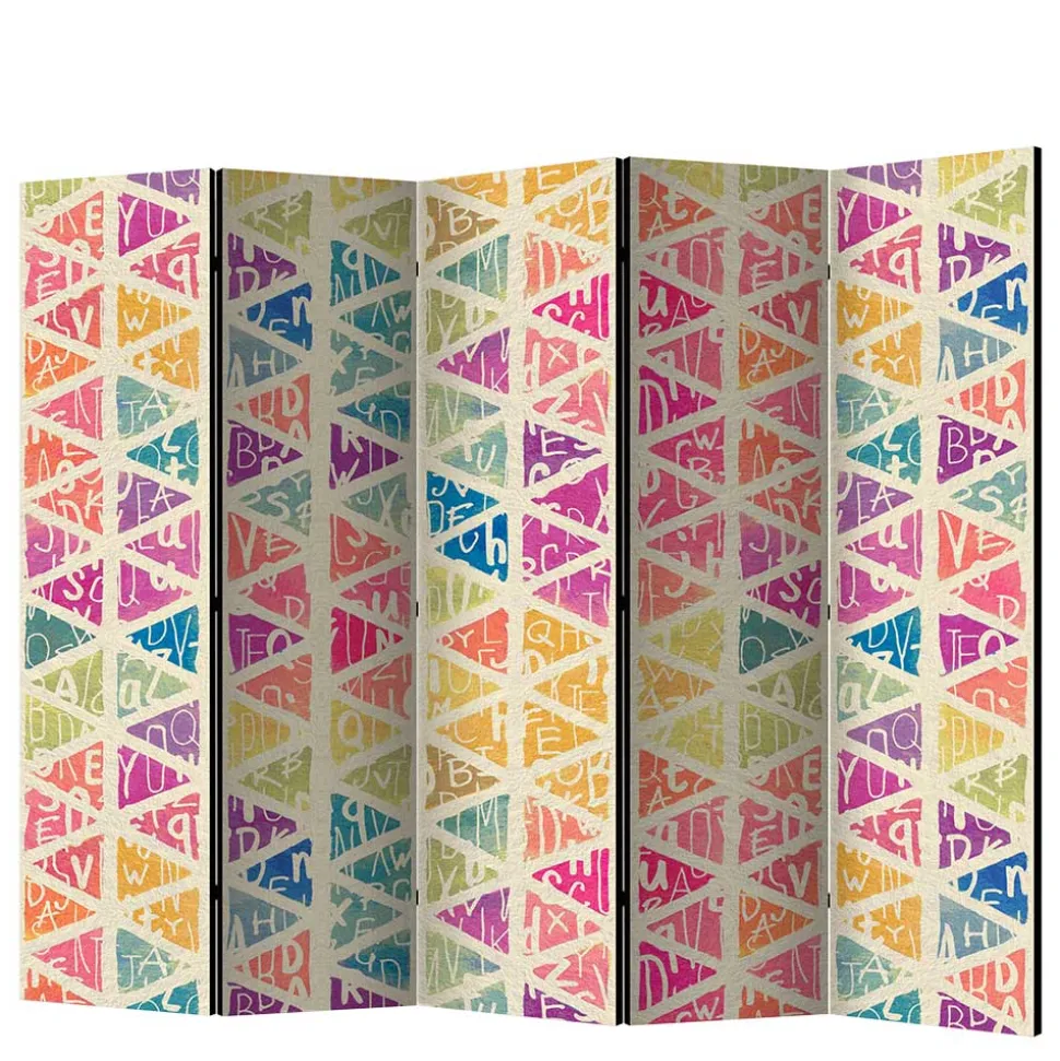 Paravent in Bunt bedruckt - Exeta