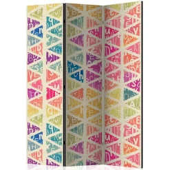 Paravent in Bunt bedruckt - Exeta