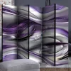 Paravent in Grau & Violett bedruckt - Jawos