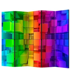 Paravent in knalligen Farben - Presto