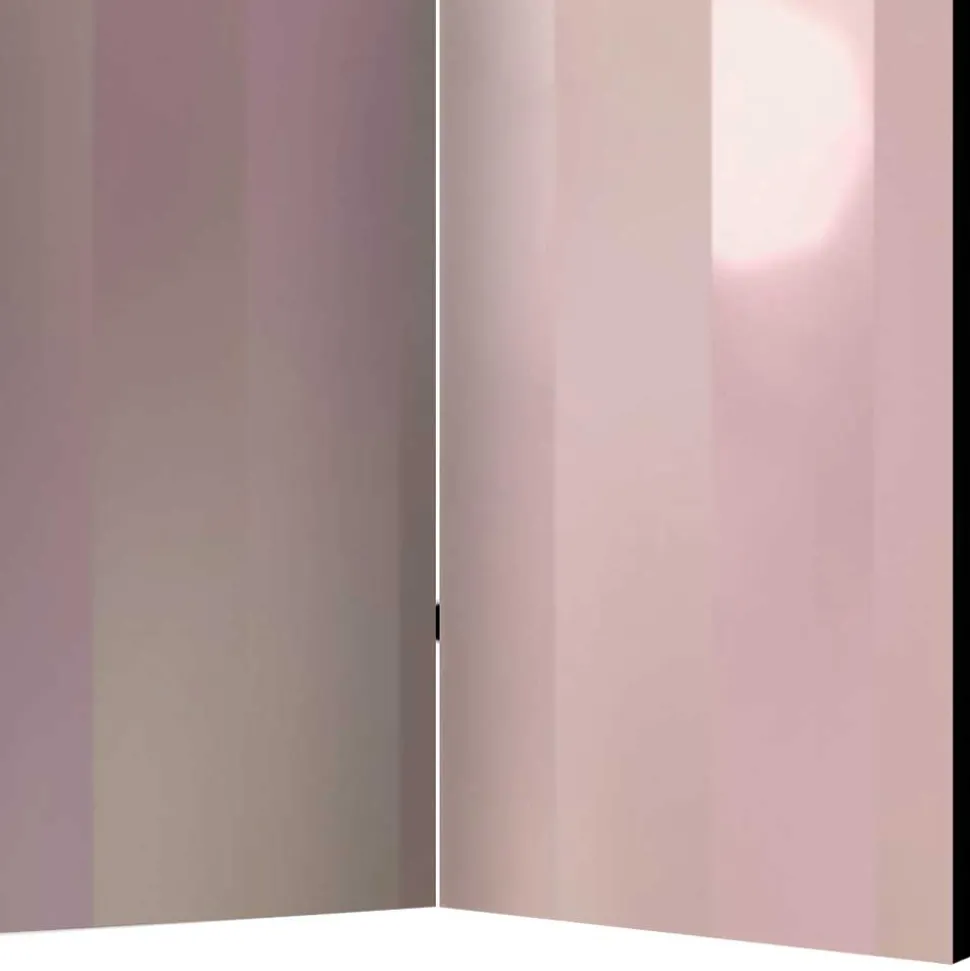 Paravent in Pastellfarben Rosa & Weiß - Albacete