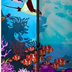 Paravent mit Comic Motiv Unterwasserwelt - Harriss