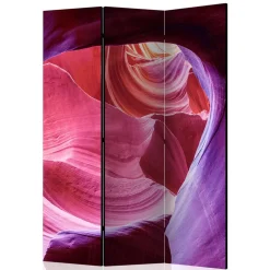 Paravent mit Höhlenfoto in satten Farben - Estate