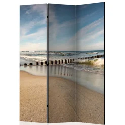 Paravent mit Strand & Meer Foto - Haboron