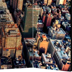 Paravent New York aus der Vogelperspektive - Alicudi