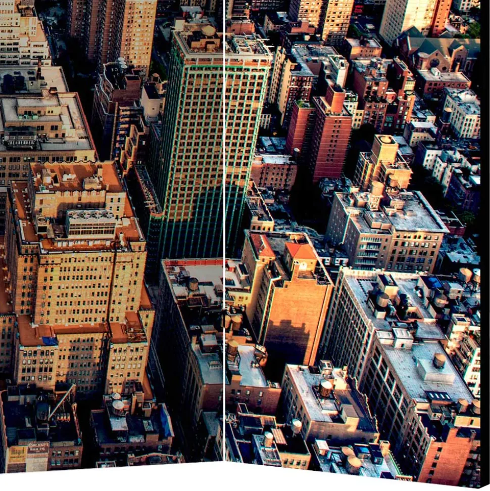 Paravent New York aus der Vogelperspektive - Alicudi