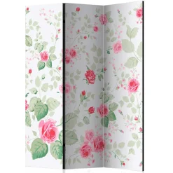 Paravent Raumtrenner mit Rosen Motiv - Georgy