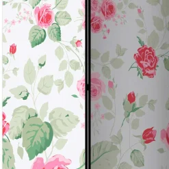 Paravent Raumtrenner mit Rosen Motiv - Georgy