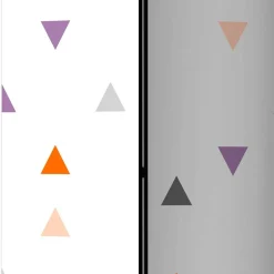 Paravent Trennwand mit Muster Dreiecke - Flarinca