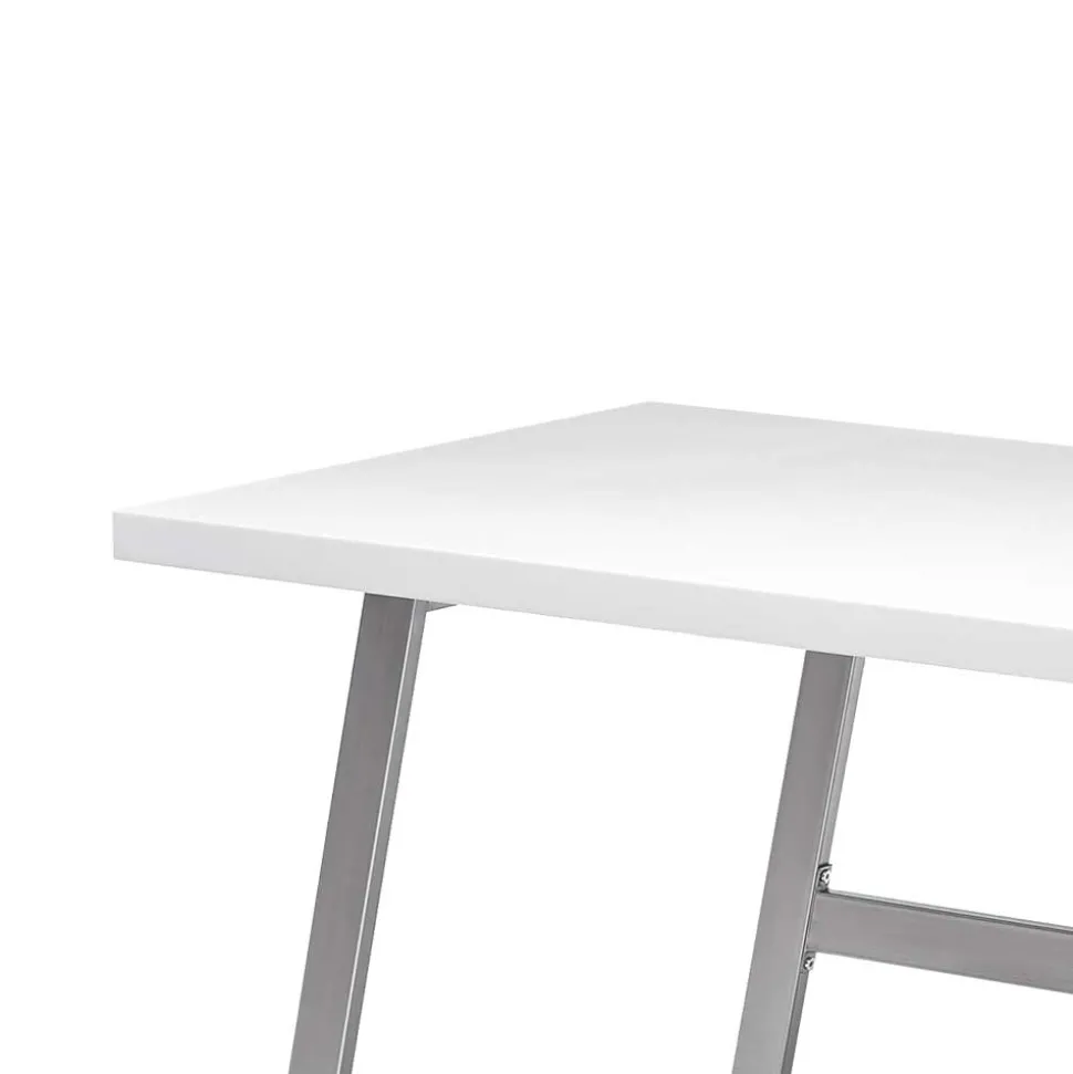 PC Schreibtisch Joera in Weiß