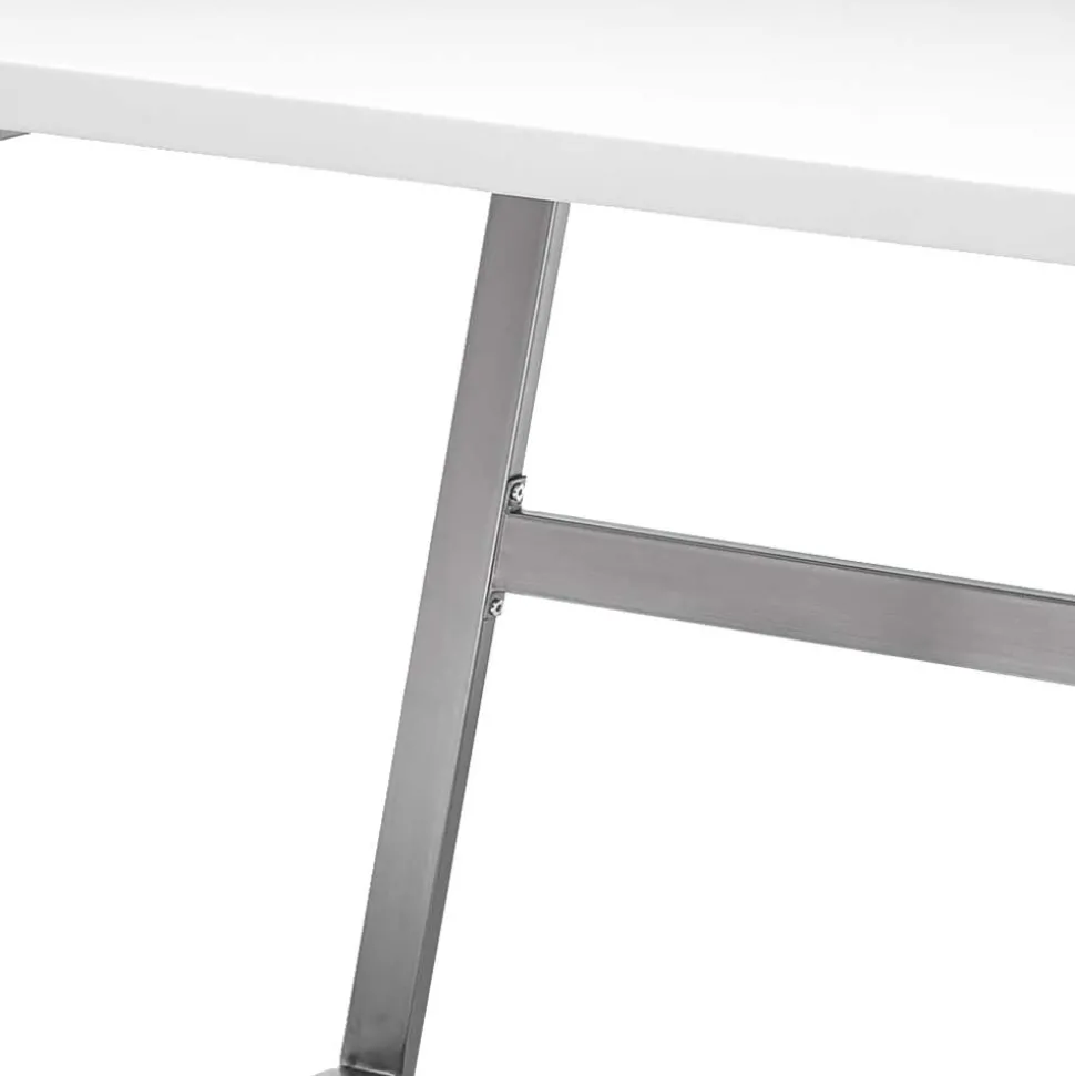 PC Schreibtisch Joera in Weiß