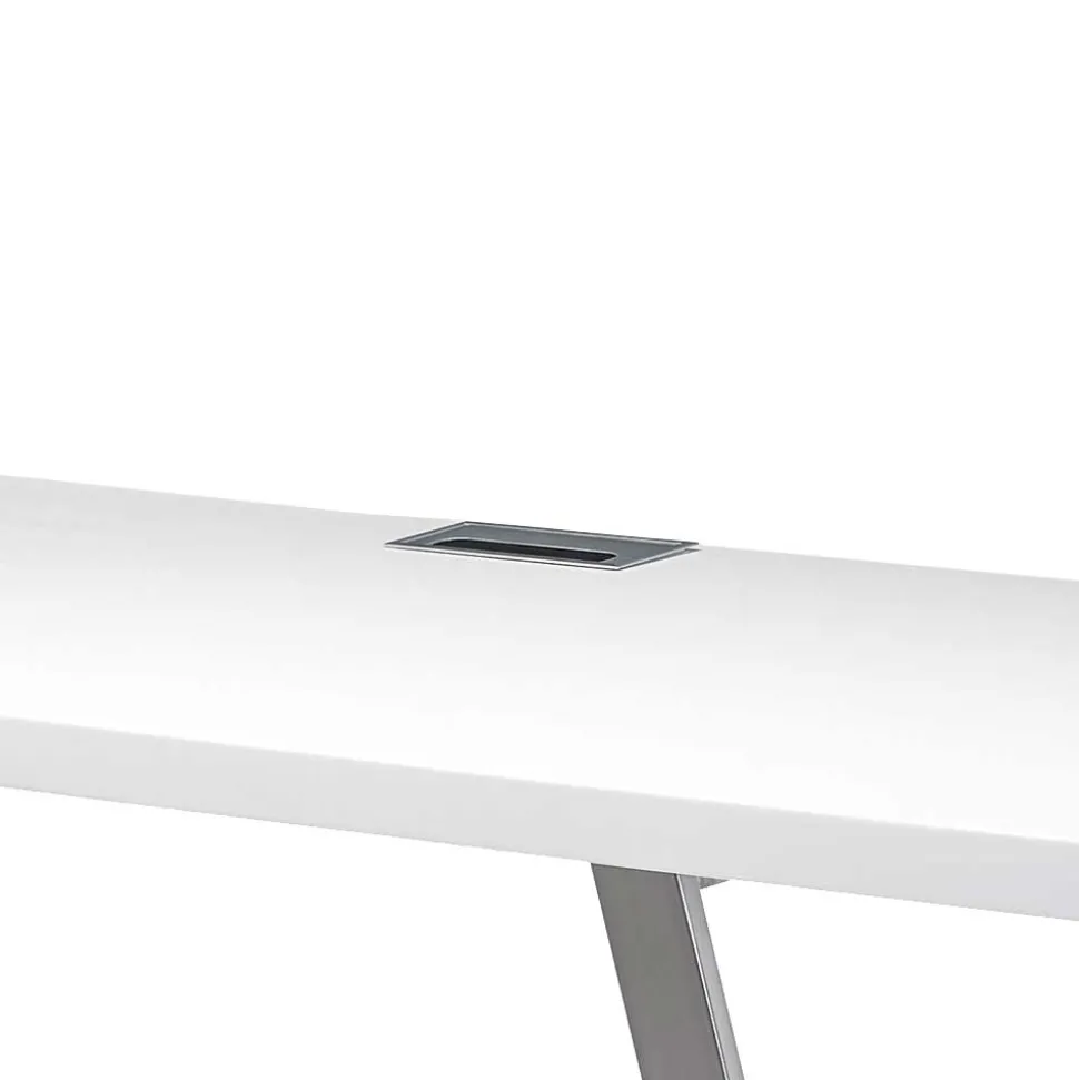 PC Schreibtisch Joera in Weiß