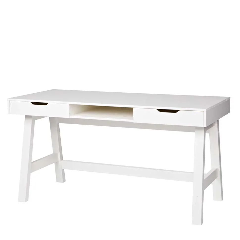 PC Tisch Luciane in Weiß