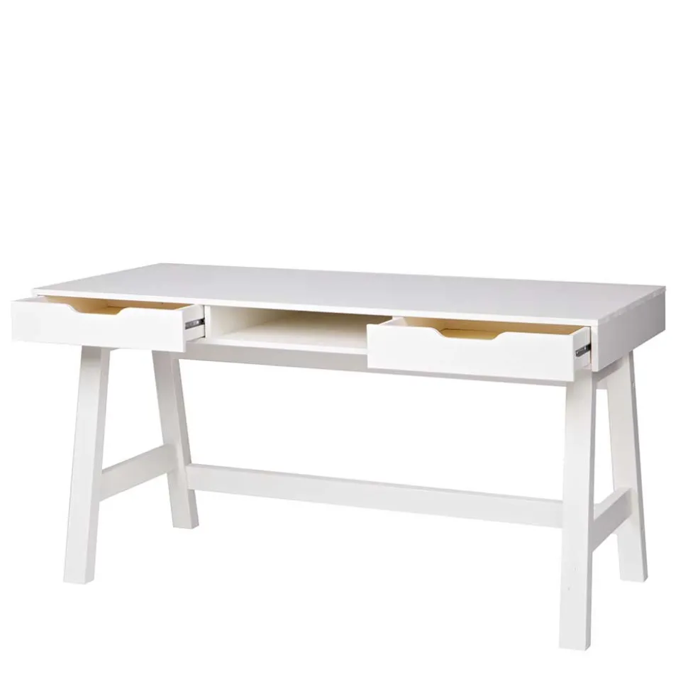 PC Tisch Luciane in Weiß