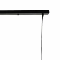 Pendelleuchte mit 3 Schirmen Trichterform Simulin aus Metall