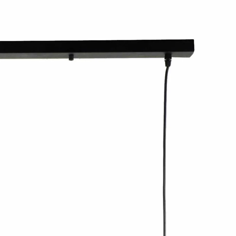 Pendelleuchte mit 3 Schirmen Trichterform Simulin aus Metall