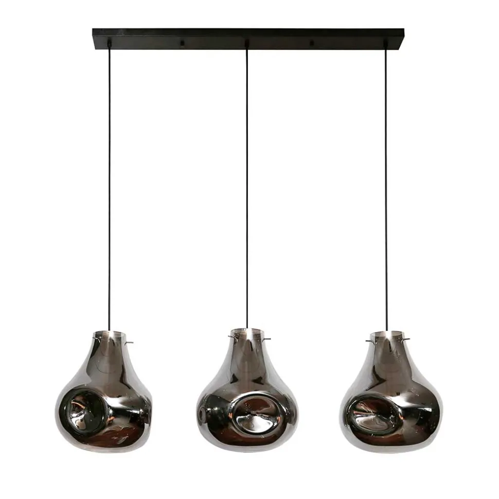 Pendelleuchte mit drei Tropfen Design Schirmen - Vincent