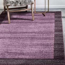 Pflegeleichter Teppich in Violett - Mutano