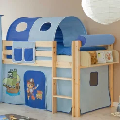 Piraten Spielbett Bertino mit Rutschturm