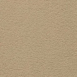 Plüsch Hocker in Beige - Williams