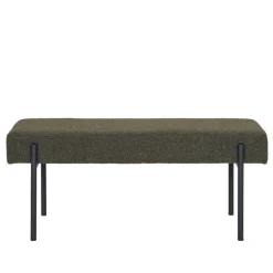 Polsterbank in Dunkelgrün Boucle - Barahona
