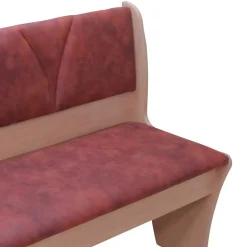 Polsterbank mit Truhe 120cm Loisan in Cognac Vintage