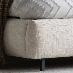 Polsterbett Komplettbett mit Taschenfederkernmatratze H3 - Flyma