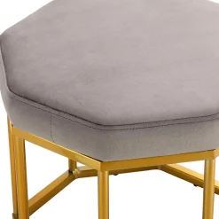 Polsterhocker in achteckiger Form - Lorossa