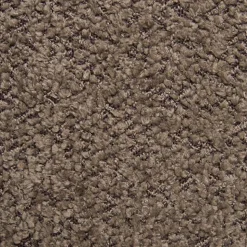 Polsterhocker mit Truhe in Braun Boucle - Pasterra