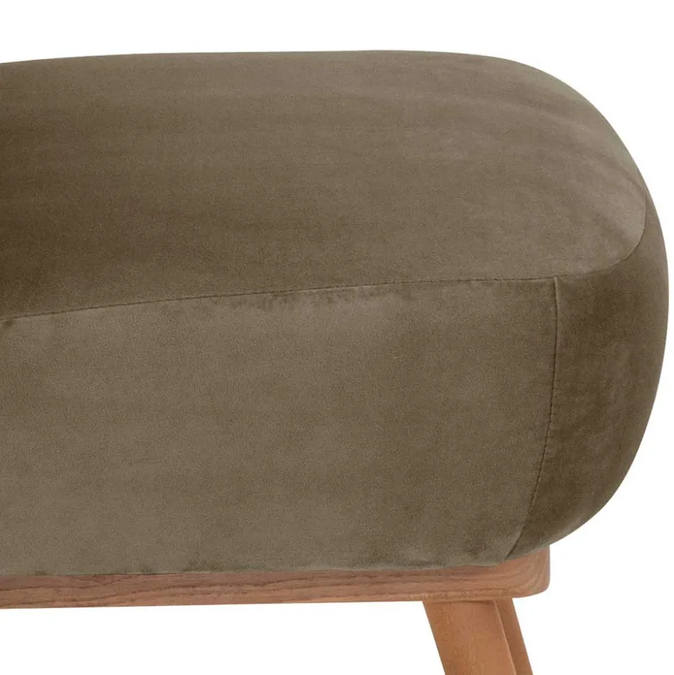 Polstersessel in Beigegrau und Erle - Debe